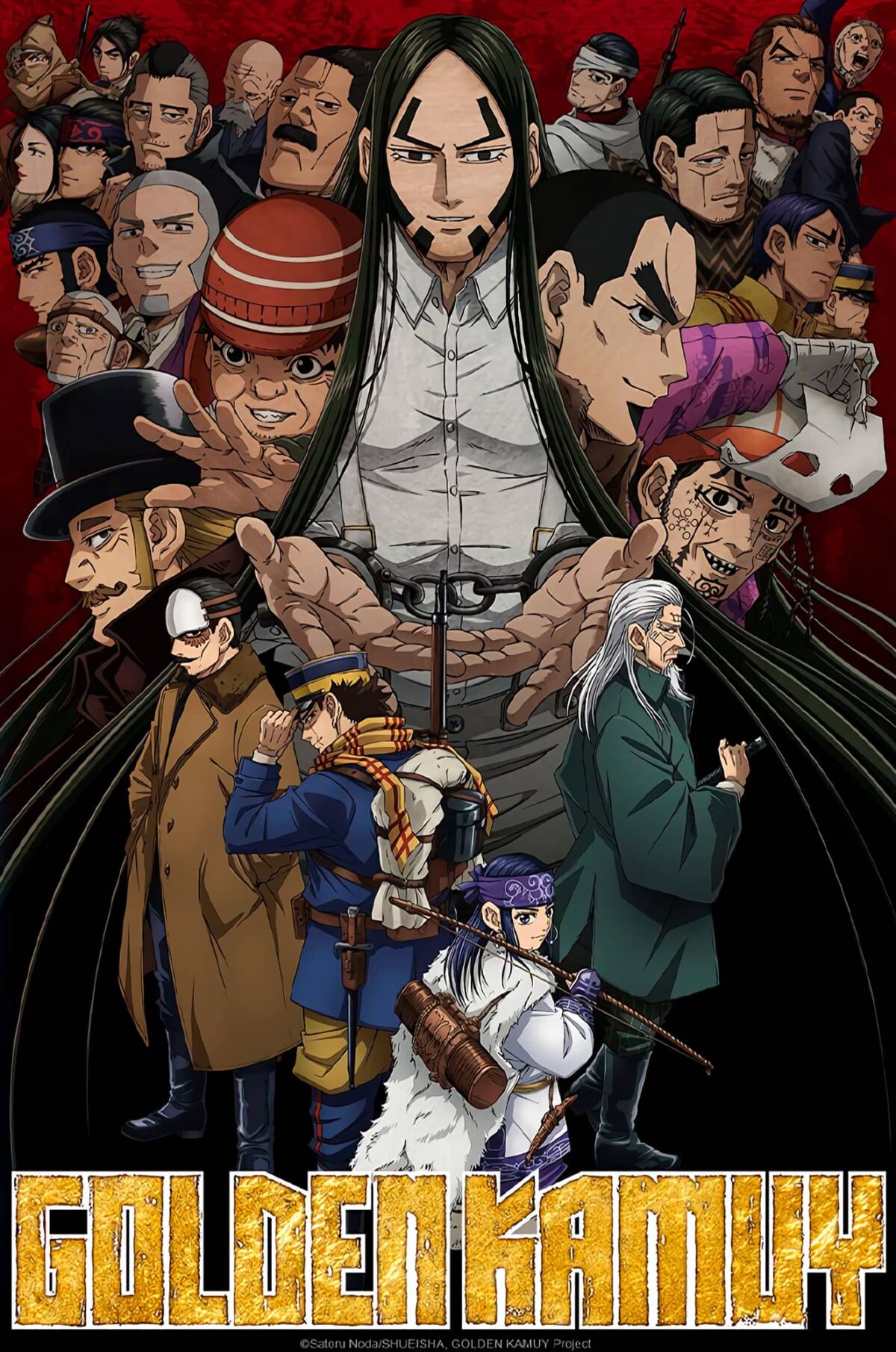Golden Kamuy anime visual (Temporada 4)