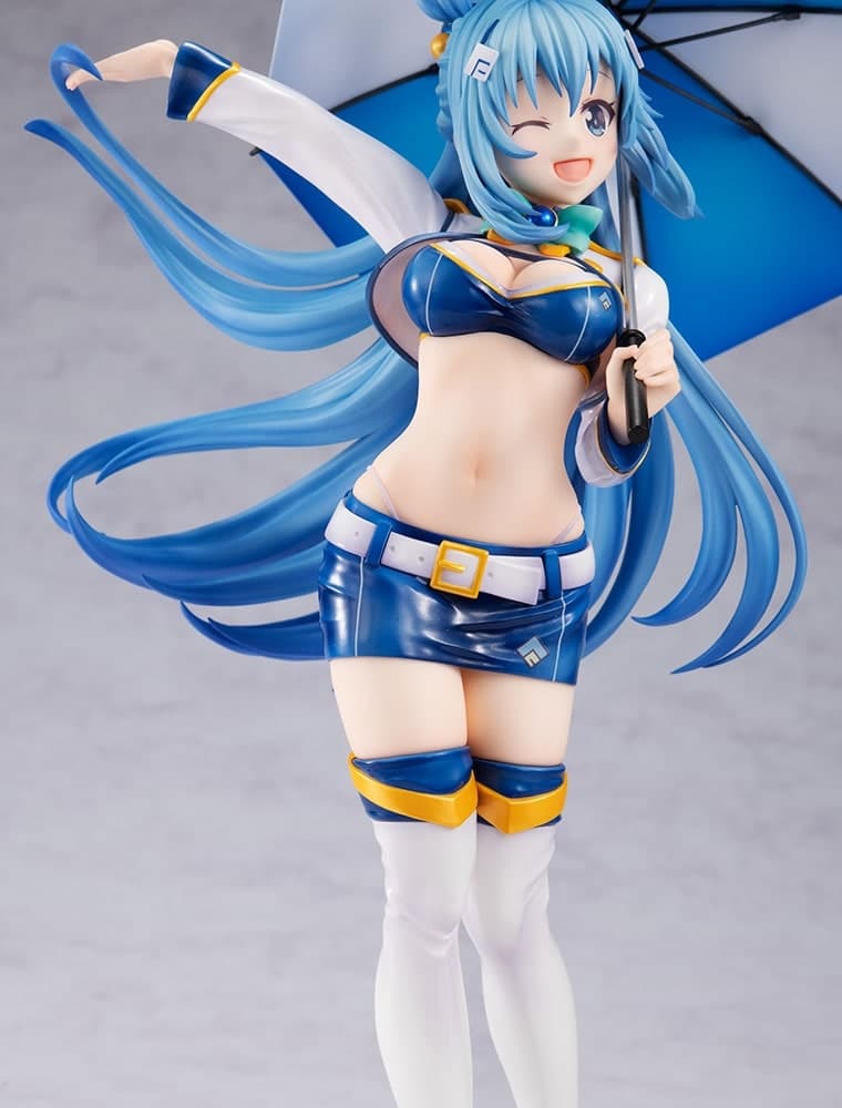 Konosuba Aqua racing figura