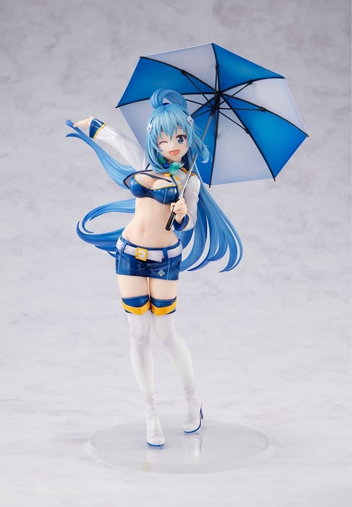Konosuba Aqua racing figura