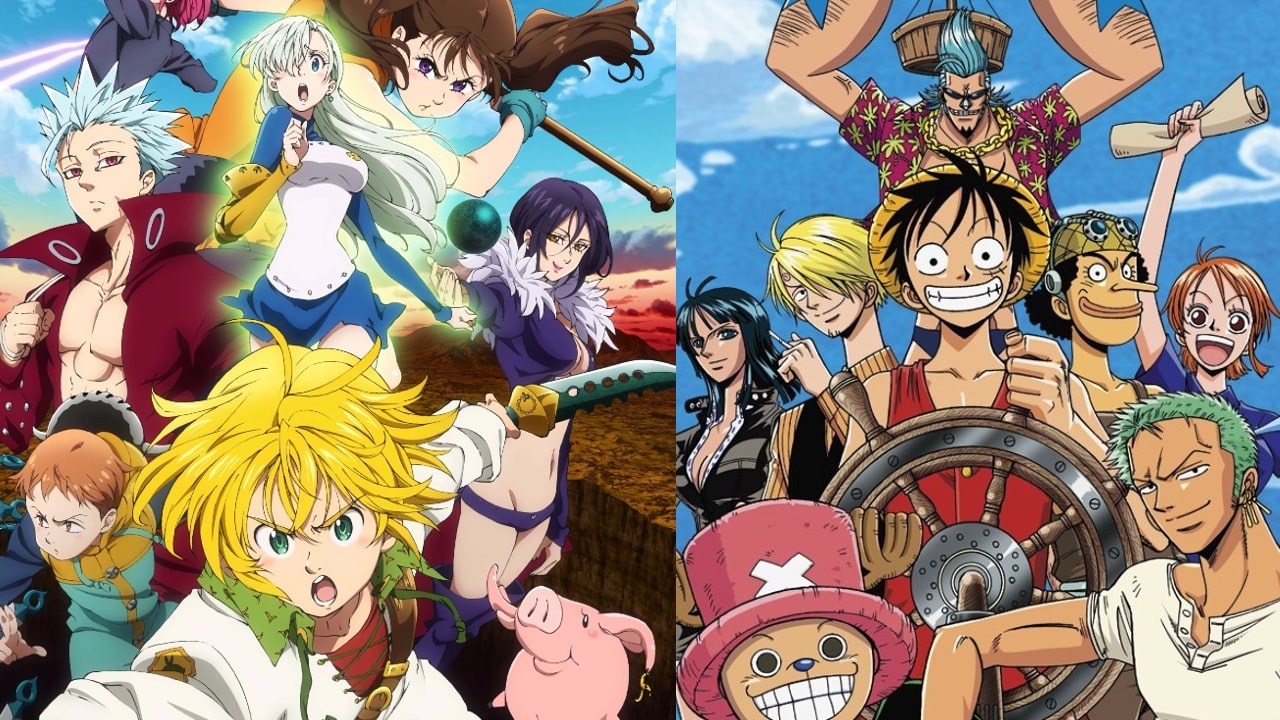 Mr Beast x Nanatsu no Taizai y One Piece