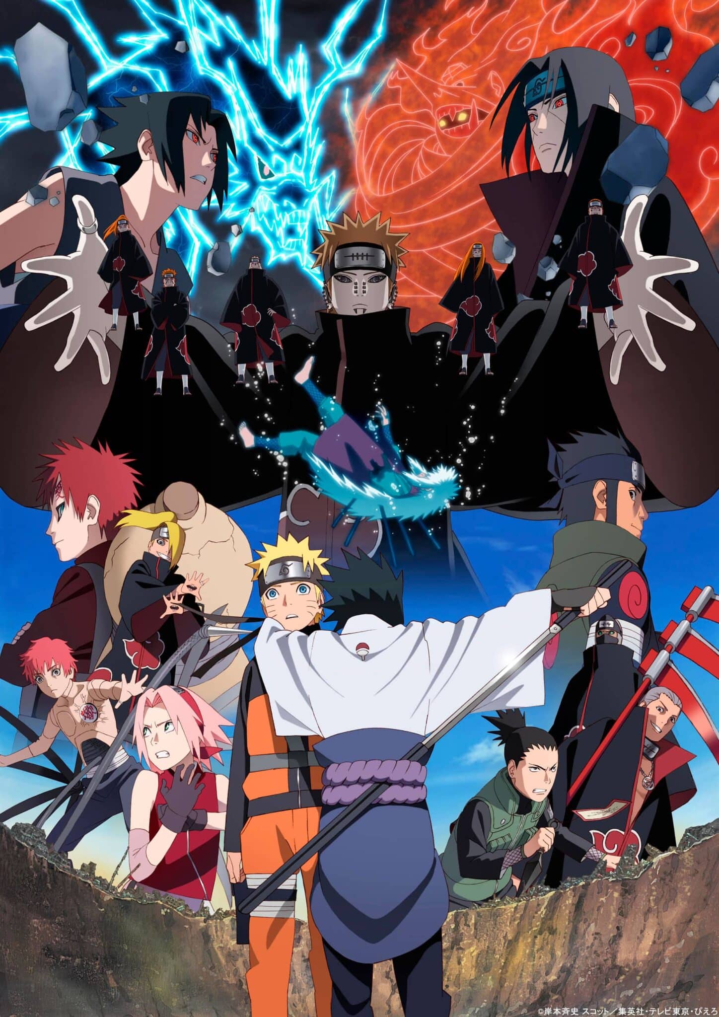 Naruto 20º aniversario visual
