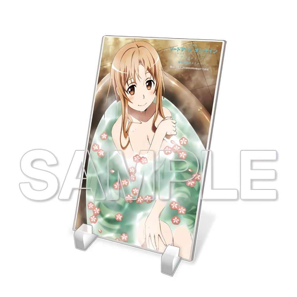 Sword Art Online Asuna inspira un coqueto acrílico en la bañera
