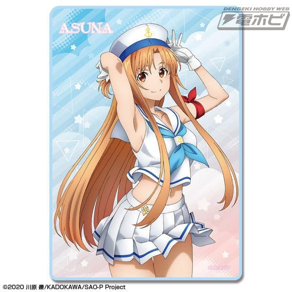 Sword Art Online Asuna se convierte en marinera para nuevos productos