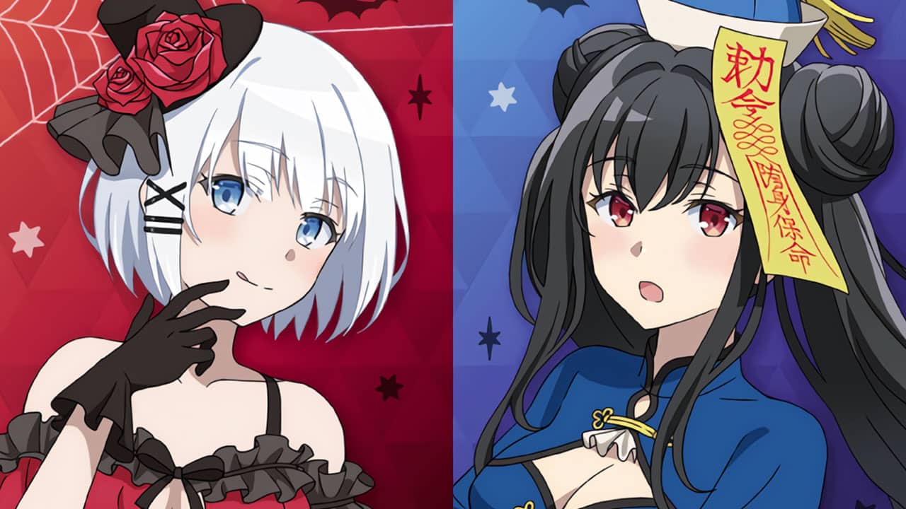 Tantei wa Mou, Shindeiru waifus coquetos disfraces celebrar halloween