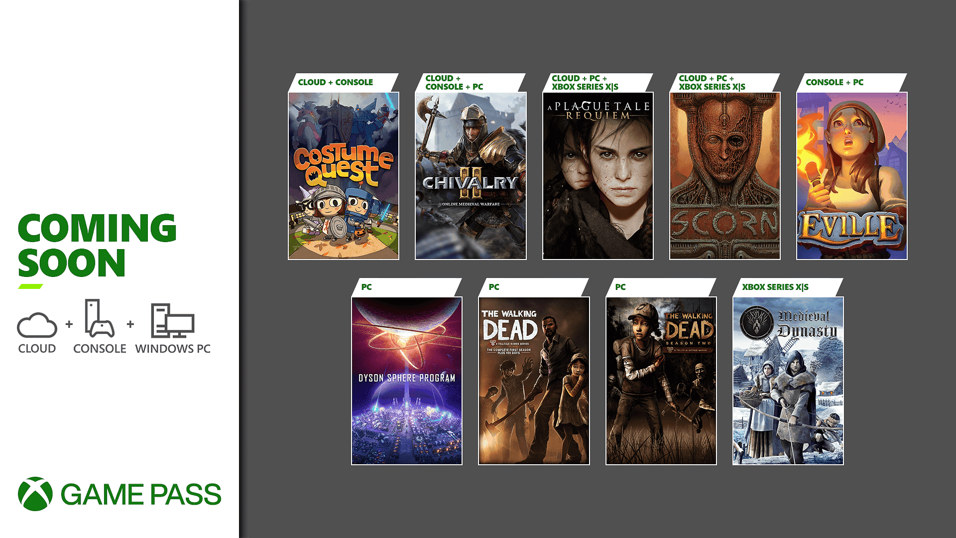 Xbox Game Pass octubre 2022