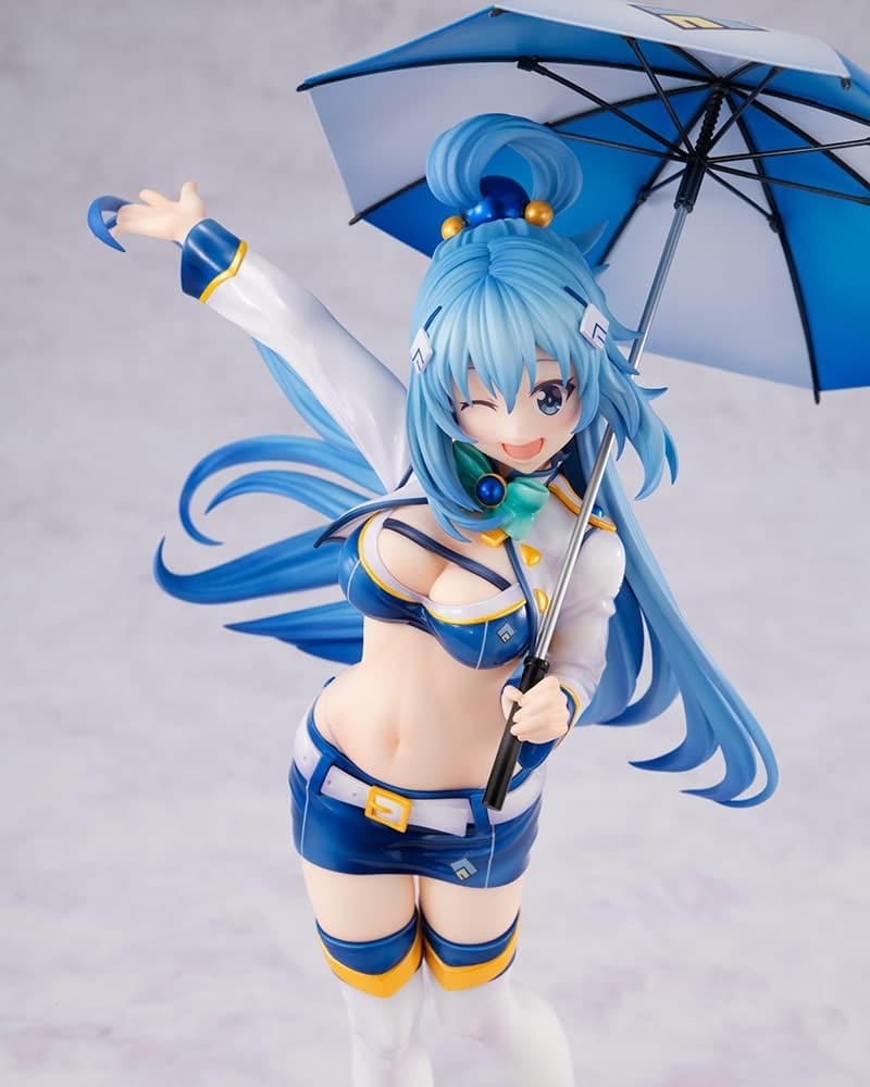 Konosuba Aqua racing figura