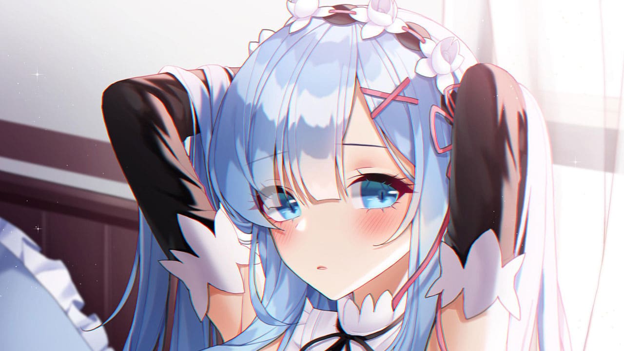 re:zero pelo largo rem maid