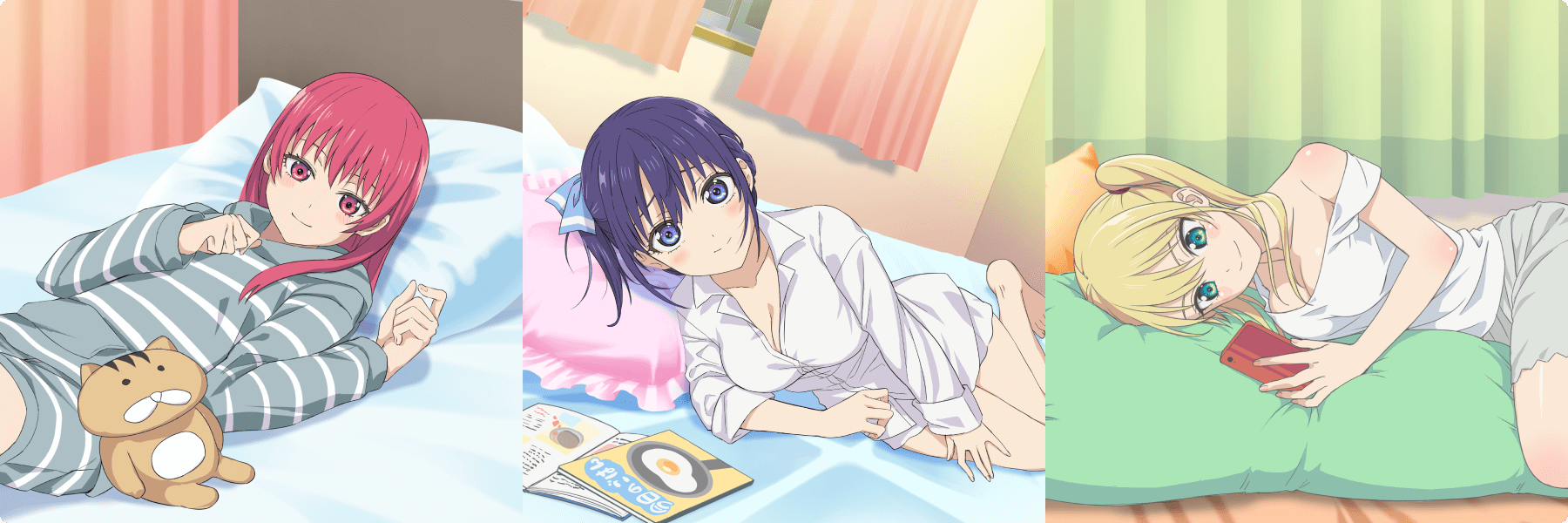 Podrás dormir en compañía de las waifus de Kanojo mo Kanojo
