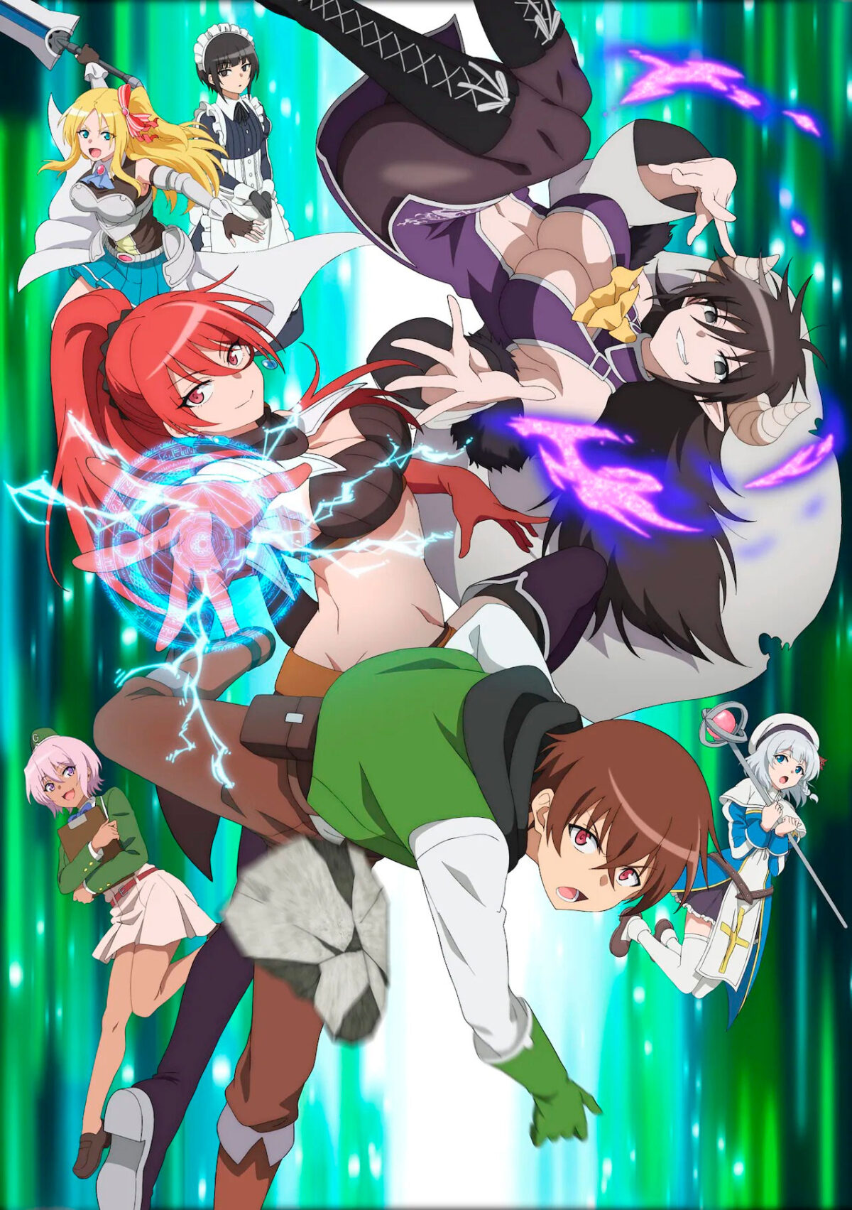 Isekai One Turn Kill Nee-san: Ane Douhan no Isekai Seikatsu Hajimemashita anime visual
