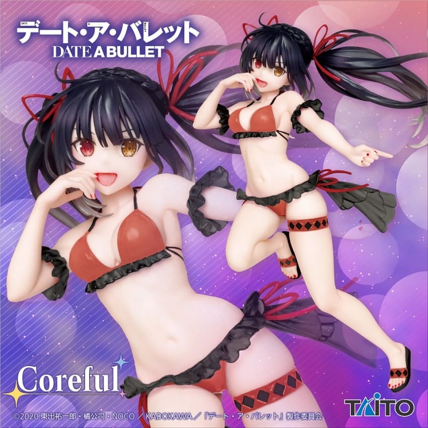 Date A Live Kurumi Tokisaki luce un traje de baño para una figura