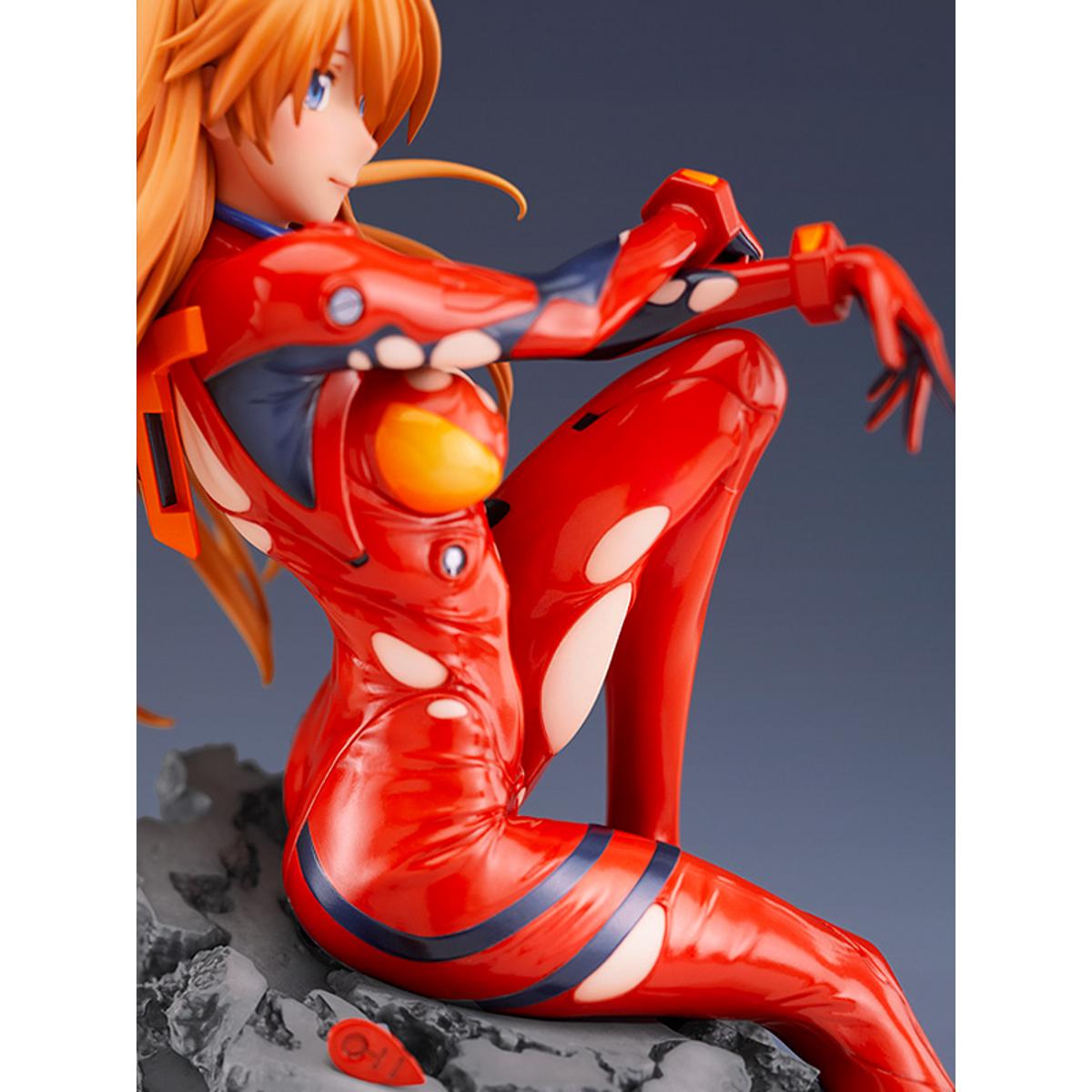 Evangelion Asuka Langley suit roto figura