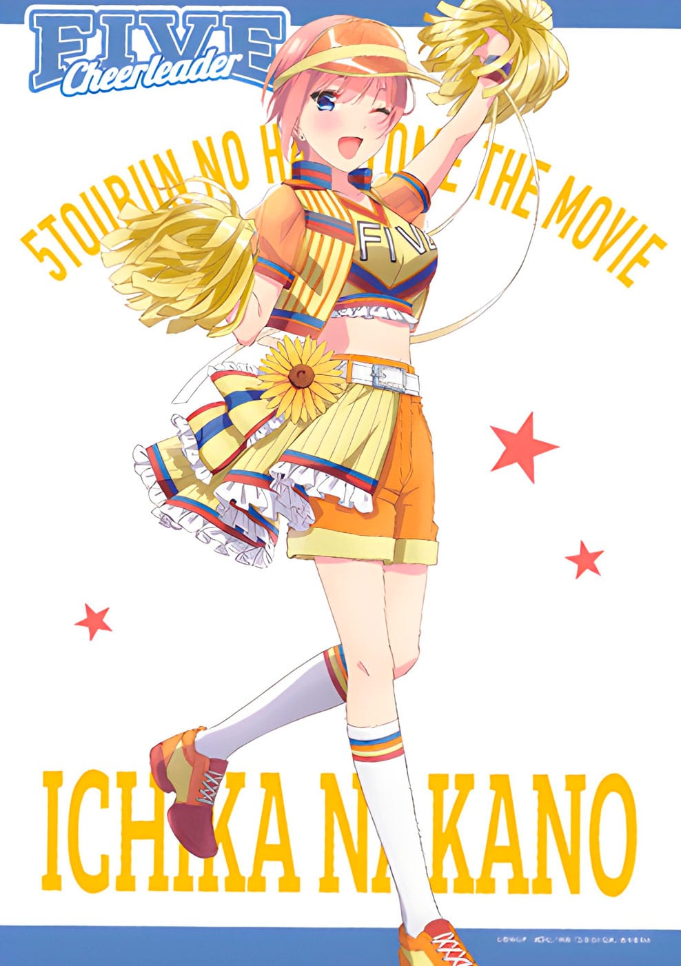 Las chicas de Go-Toubun no Hanayome se convierten en porristas