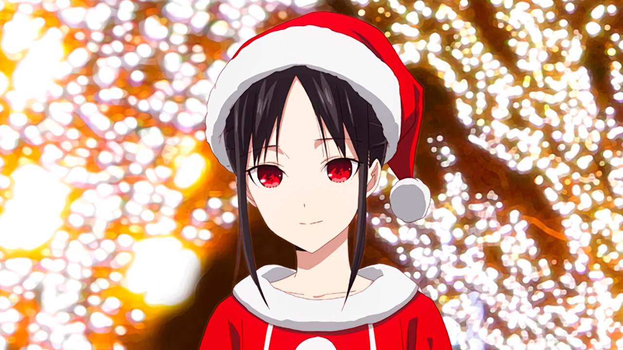 Los personajes de Kaguya-sama inspiran geniales visuales navideñas para la película del anime