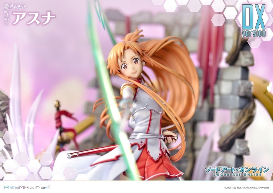 Sword Art Online: Asuna inspira una alucinante estatua que realza su poder