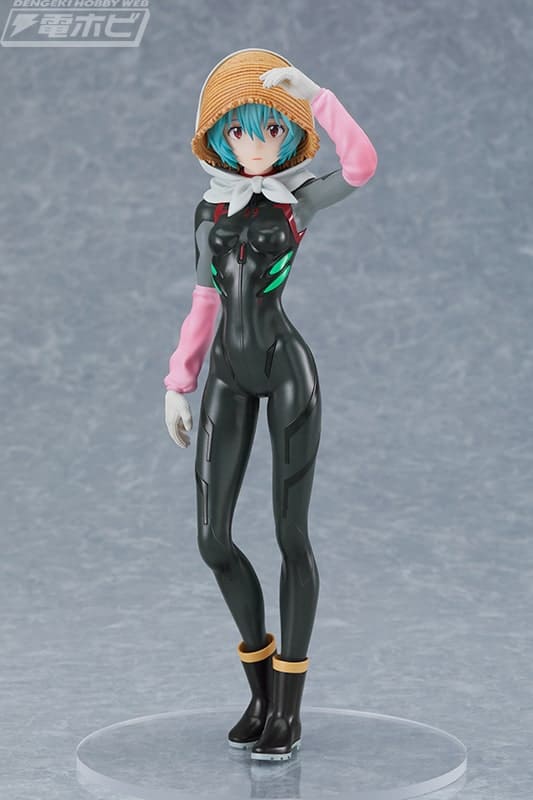 Rei Ayanami de Evangelion se convierte en una granjera en una figura
