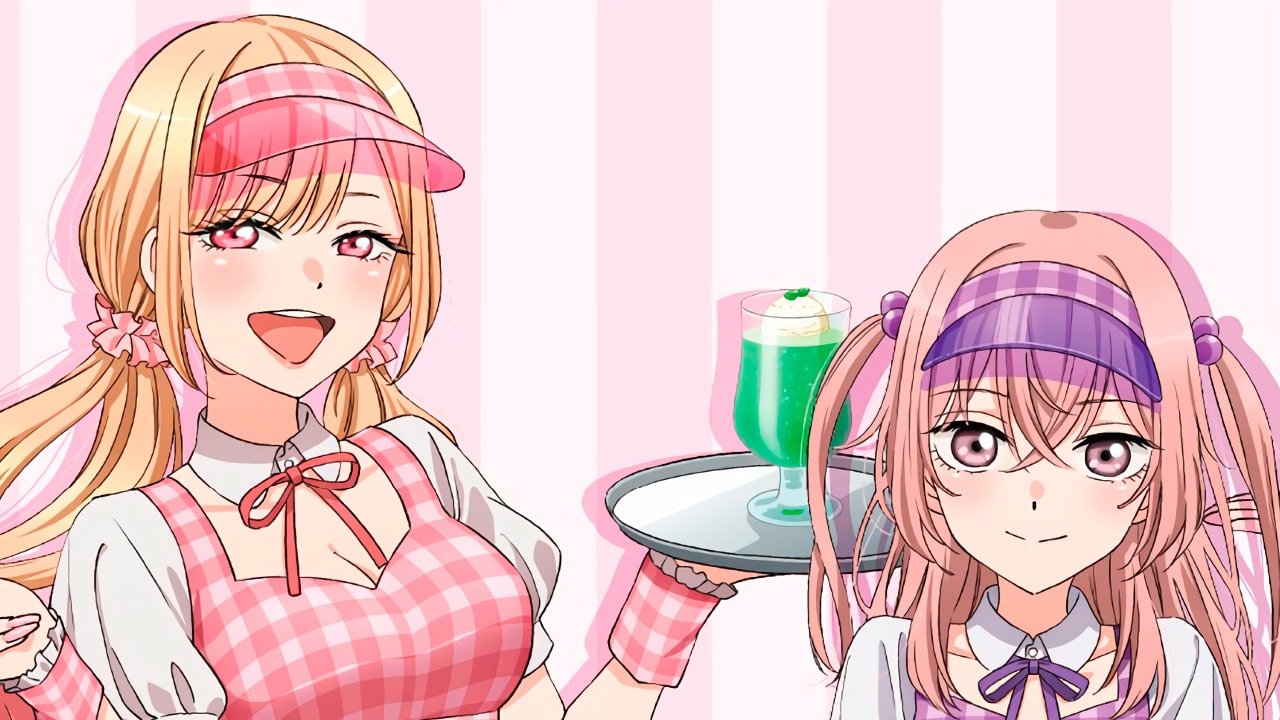 Sono Bisque Doll - Marin, Shinju y Sajuna "trabajarán" como meseras en una cafetería