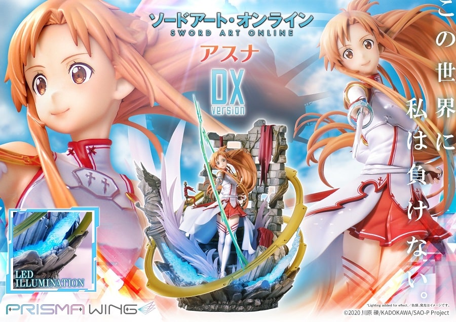 Sword Art Online: Asuna inspira una alucinante estatua que realza su poder