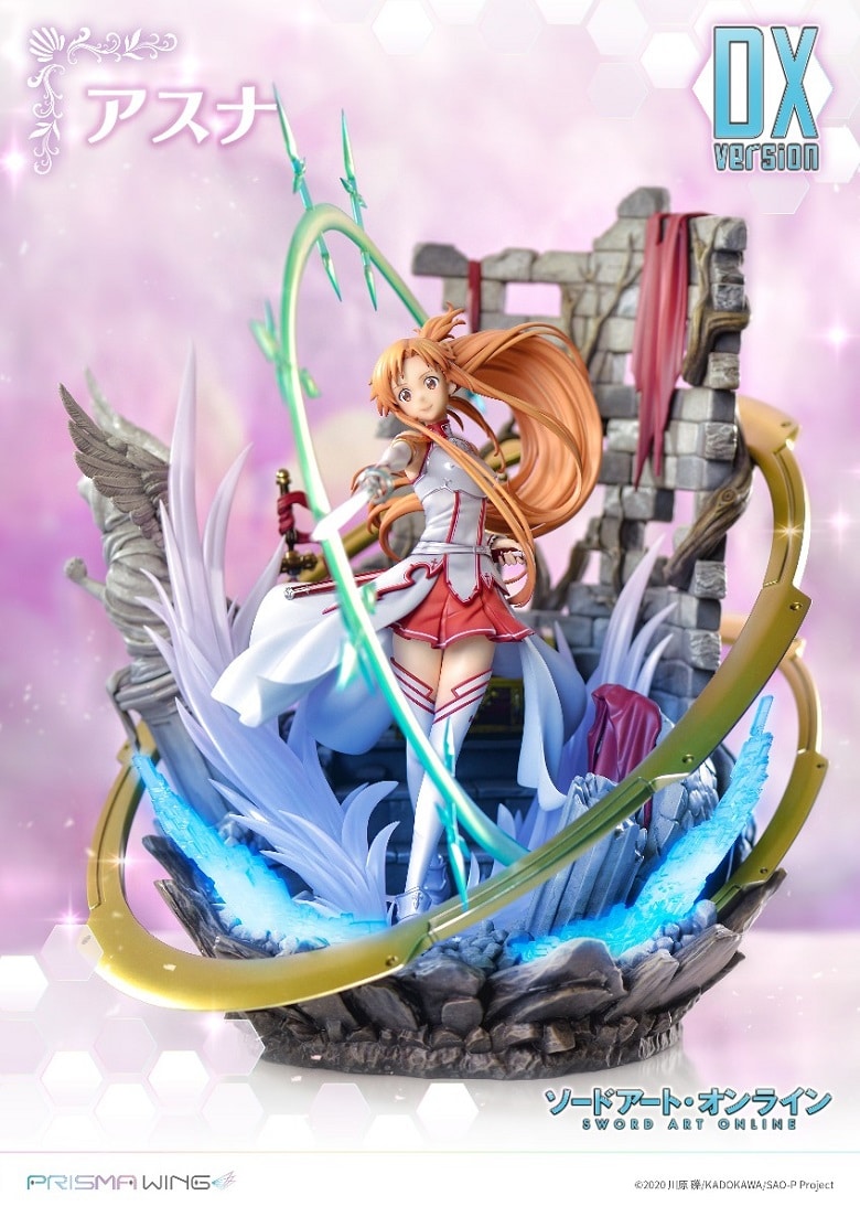 Sword Art Online: Asuna inspira una alucinante estatua que realza su poder