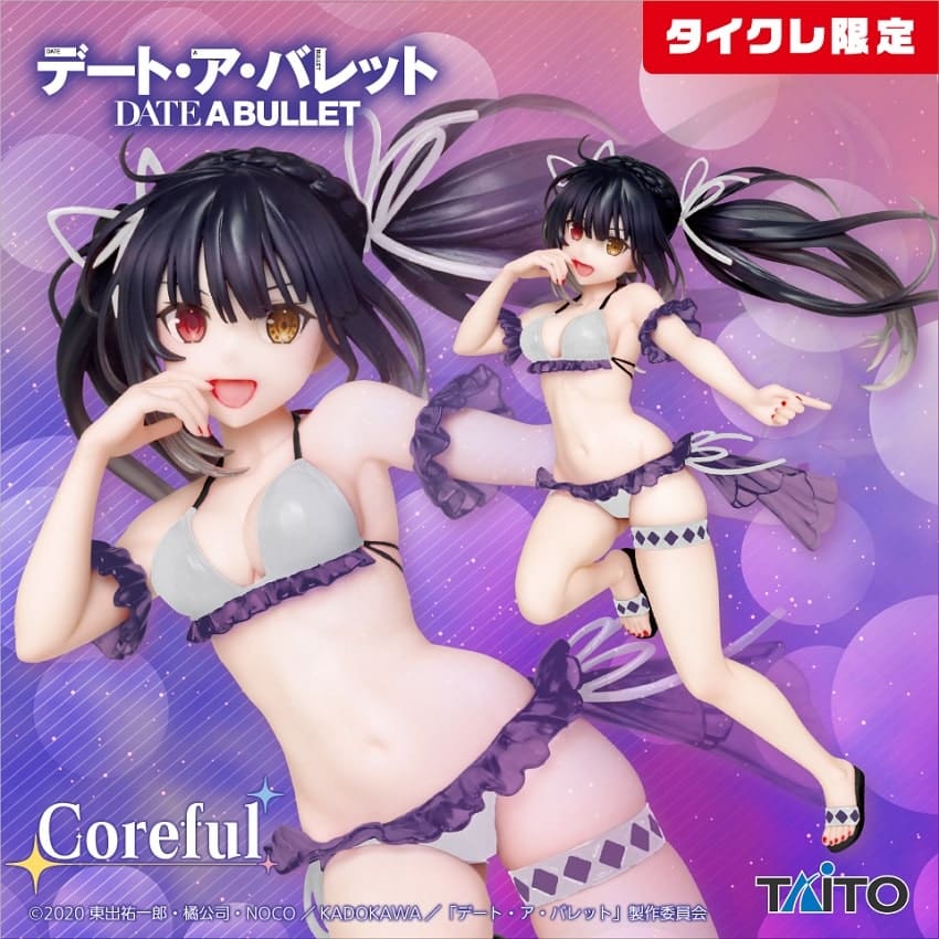 Date A Live Kurumi Tokisaki luce un traje de baño para una figura