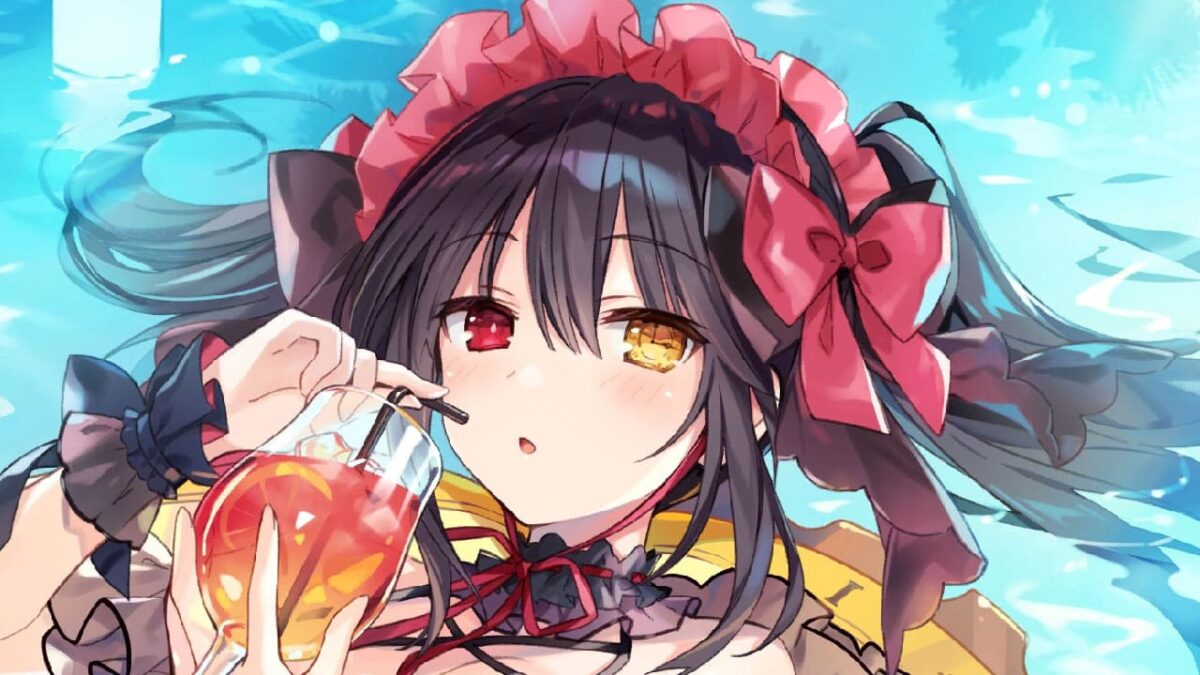 Date A Live Kurumi Tokisaki luce un traje de baño para una figura