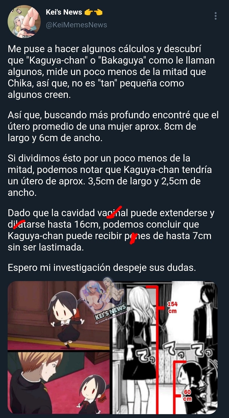 Kaguya-sama Love is War Revelan un dato zukulento pertubardor de Bakaguya