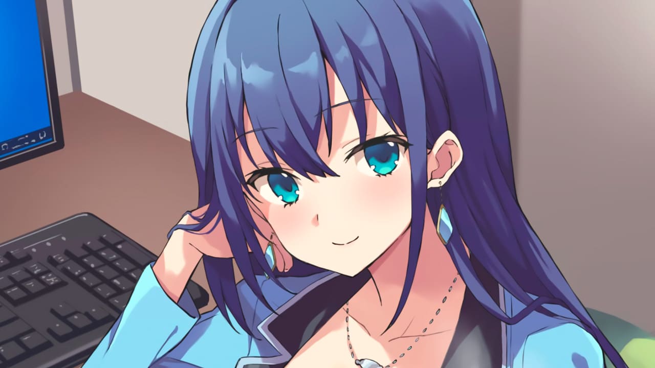 Engage Kiss - Ayano Yuugiri oficinista protagoniza ilustración para volumen Blu-Ray/DVD