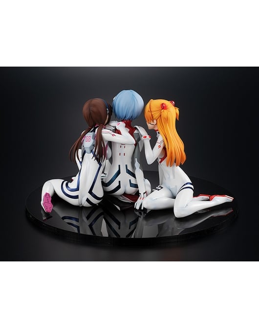 Evangelion Asuka, Rei y Marub inspiran angelicales figuras