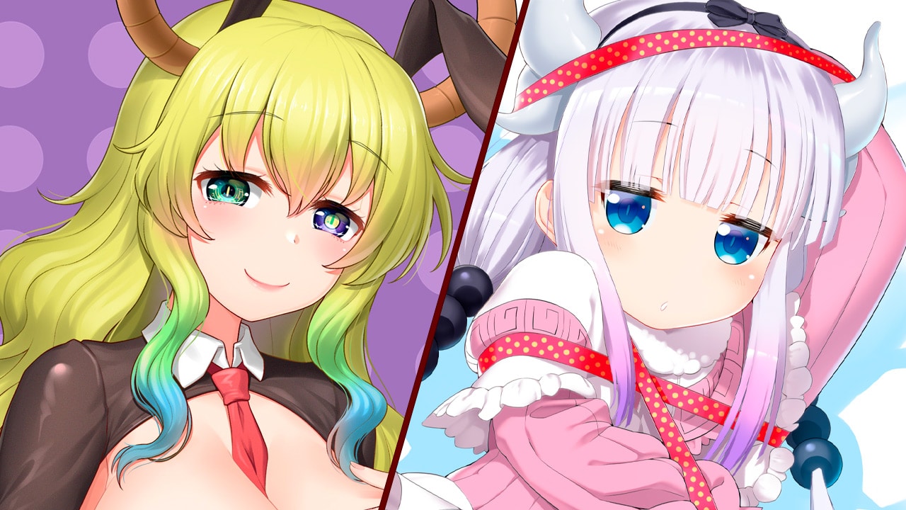 Kobayashi-san - Kanna y Kamui se visten de conejitas por la llegada del año 2023