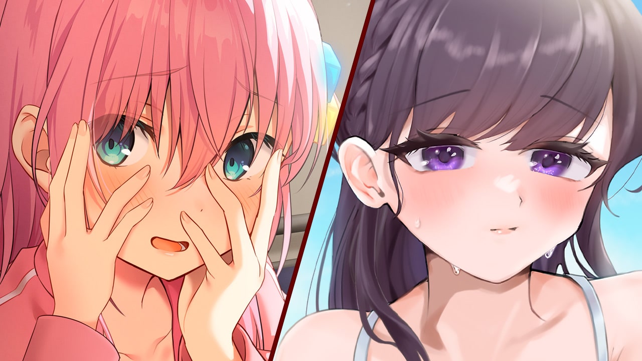 Hitori Gotou y Komi-san comparten "intenso" momento en increíble crossover