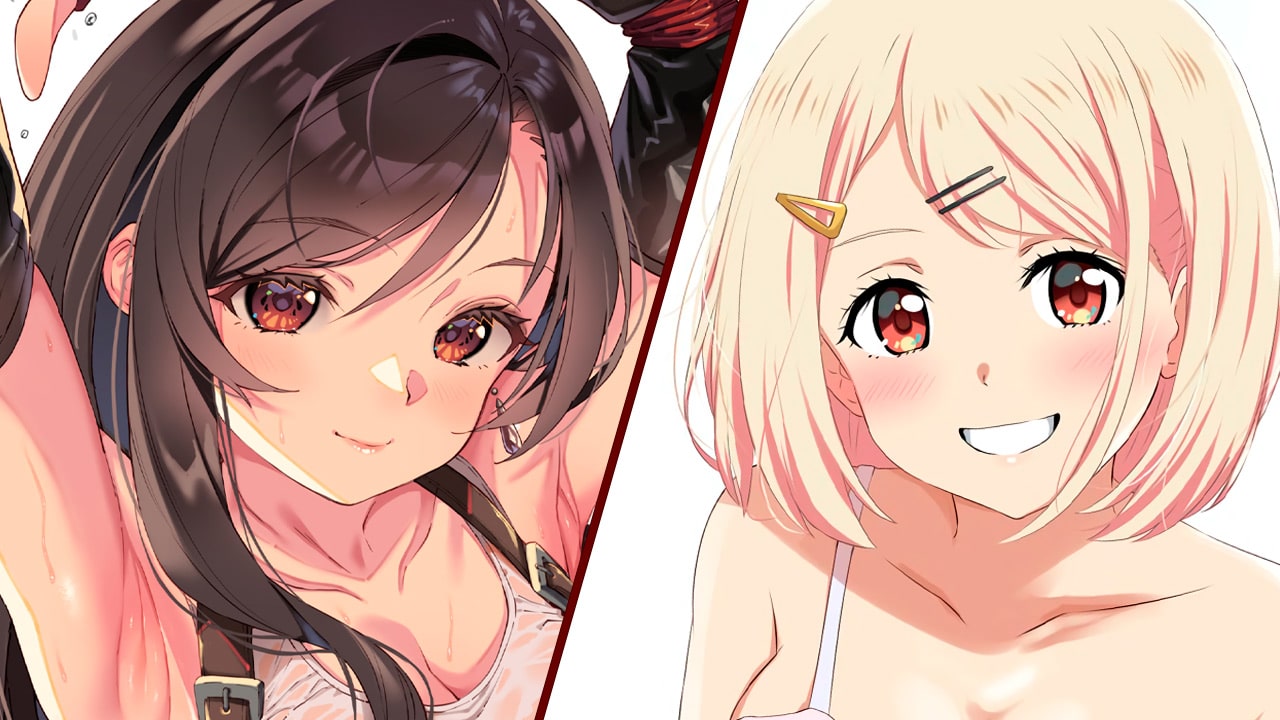 Lycoris Recoil - Artista reimagina a Chisato Nishikigi como Tifa Lockhart de FF7