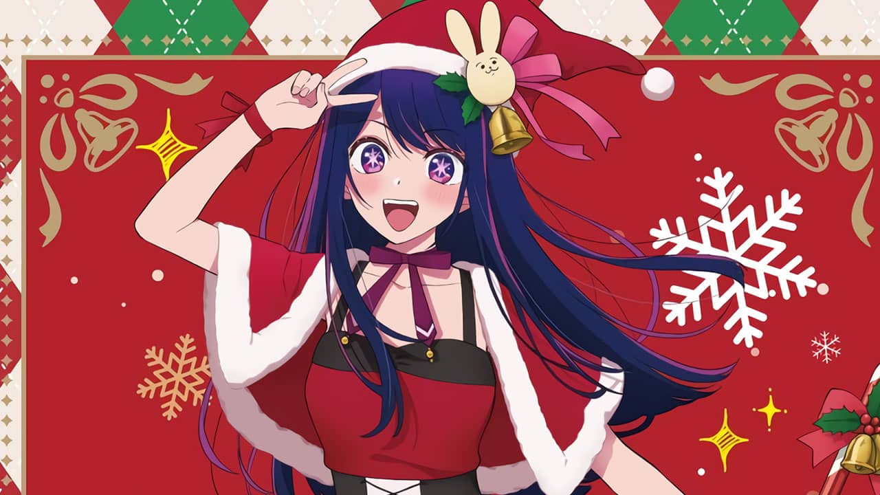 Oshi no Ko celebra la navidad con una ilustración especial
