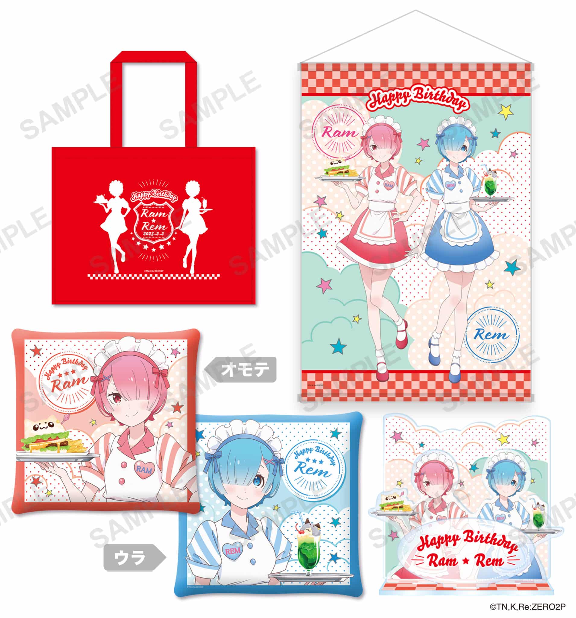 Re Zero celebra el cumpleaños de Ram y Rem rezero