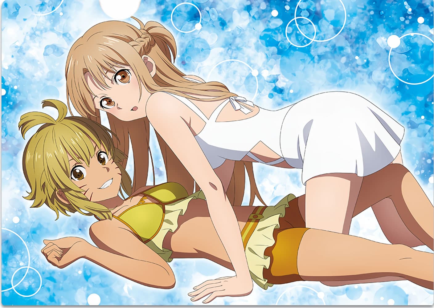 Sword Art Online: Asuna toma un baño en una atrevida ilustración