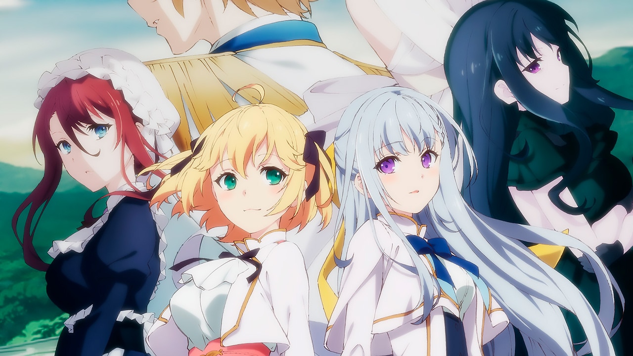 Tensei Oujo to Tensai Reijou no Mahou Kakumei anime visual