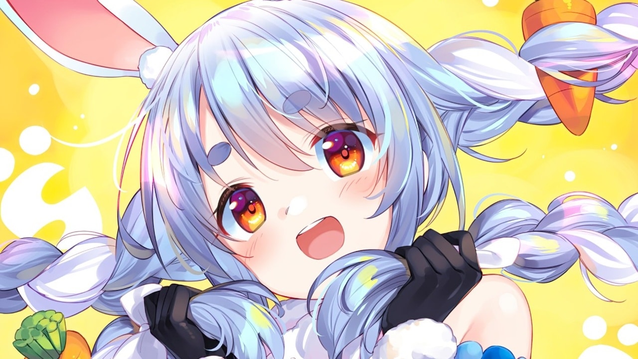 Usada Pekora VTuber illustration