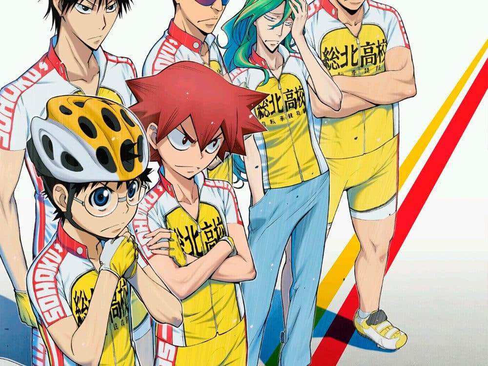 Yowamushi Pedal anime visual