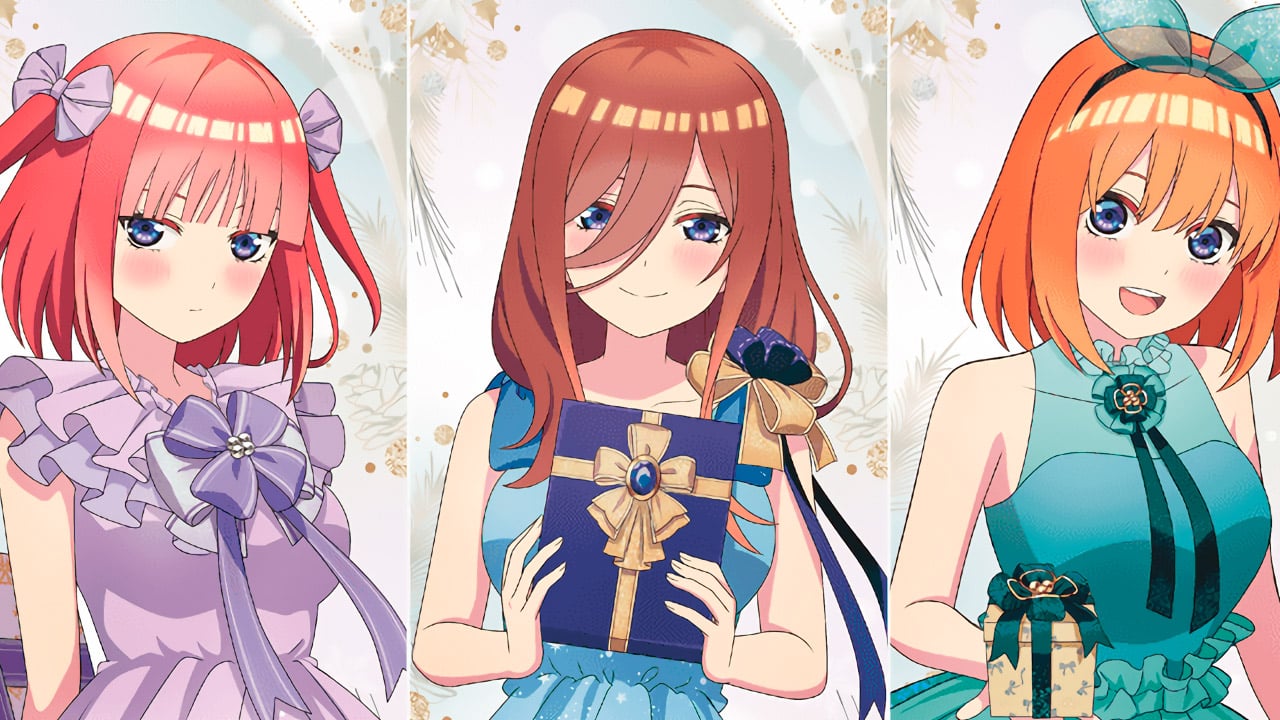 Go-Toubun no Hanayome - Las quintillizas te obsequiarán un regalo para un evento de navidad