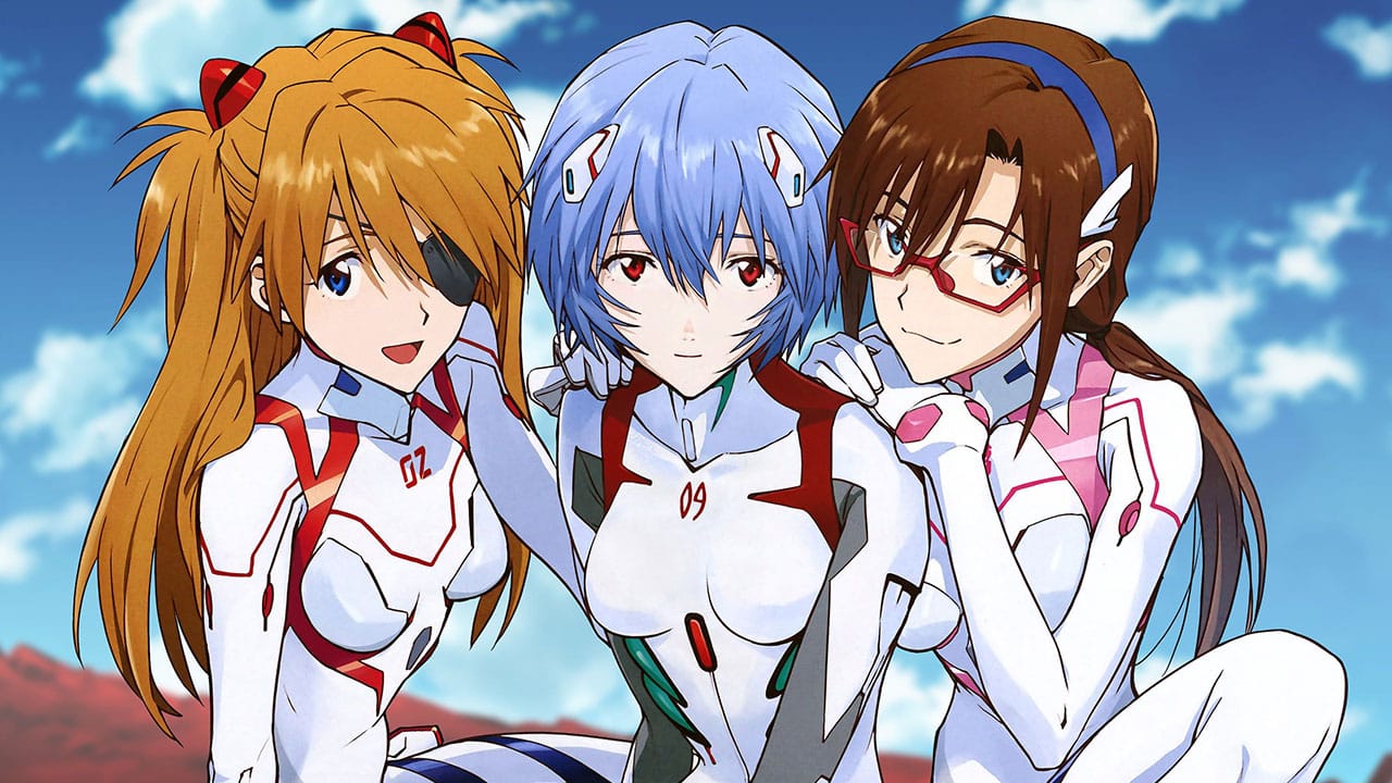 Evangelion Asuka, Rei y Mari inspiran angelicales figuras