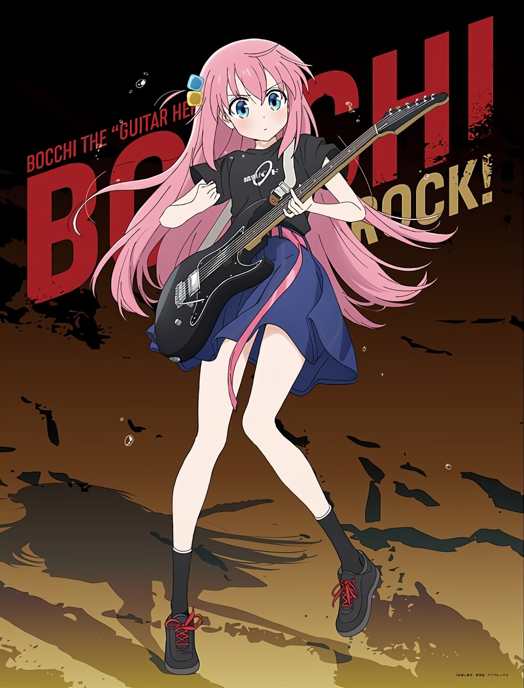 Bocchi the Rock Podrás lucir el estilo rockero de Bocchi
