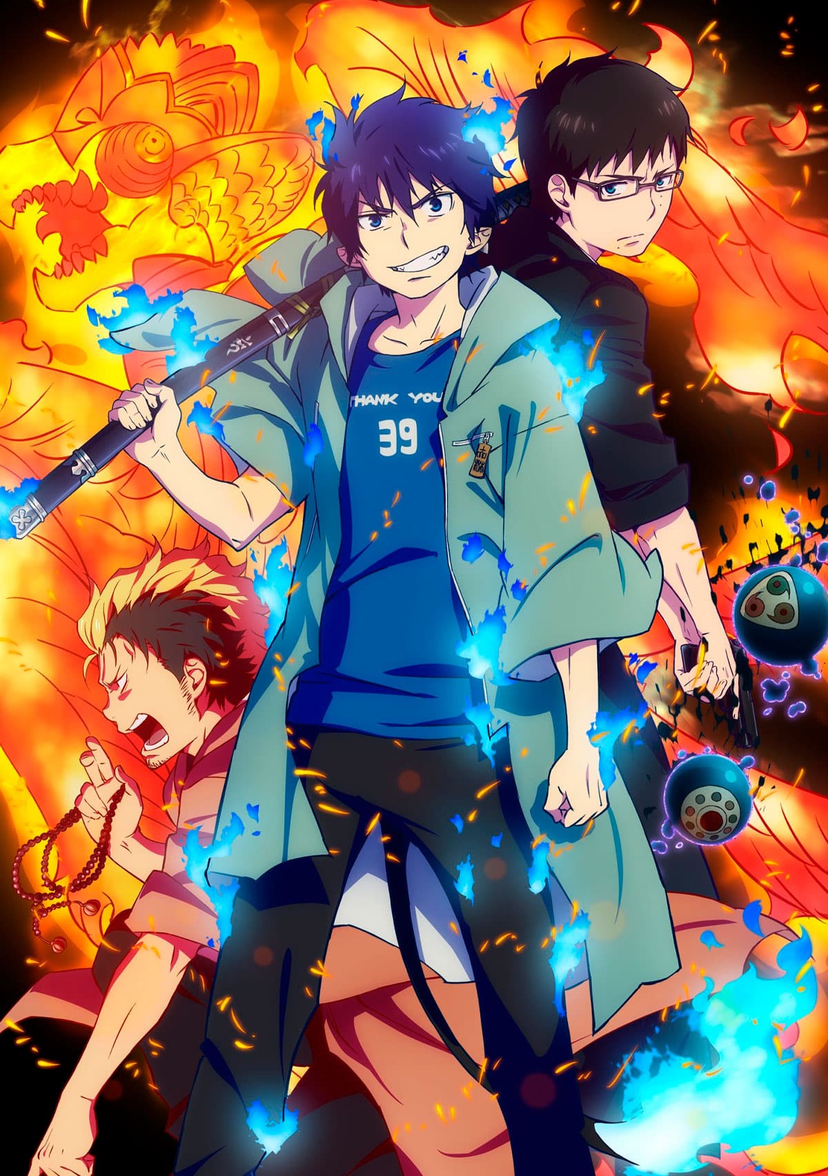 Ao no Exorcist visual
