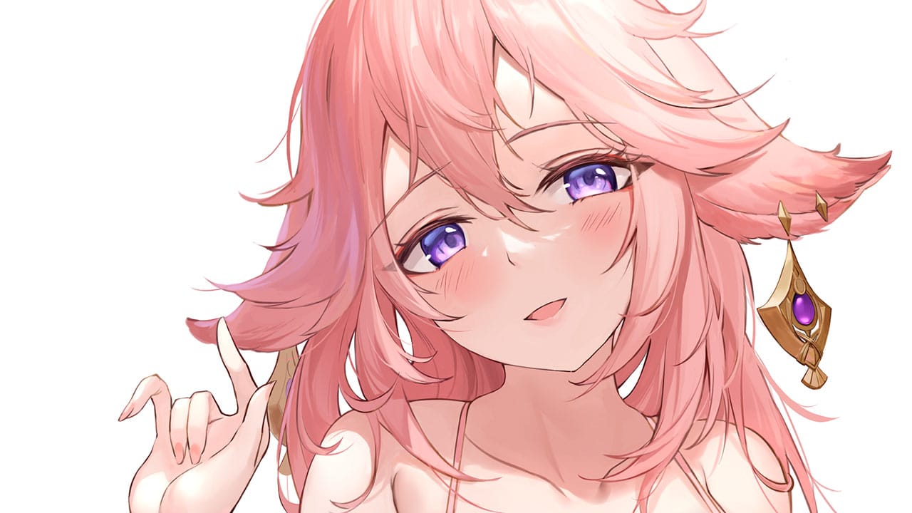 Genshin Impact deslumbra con un wallpaper de Yae Miko