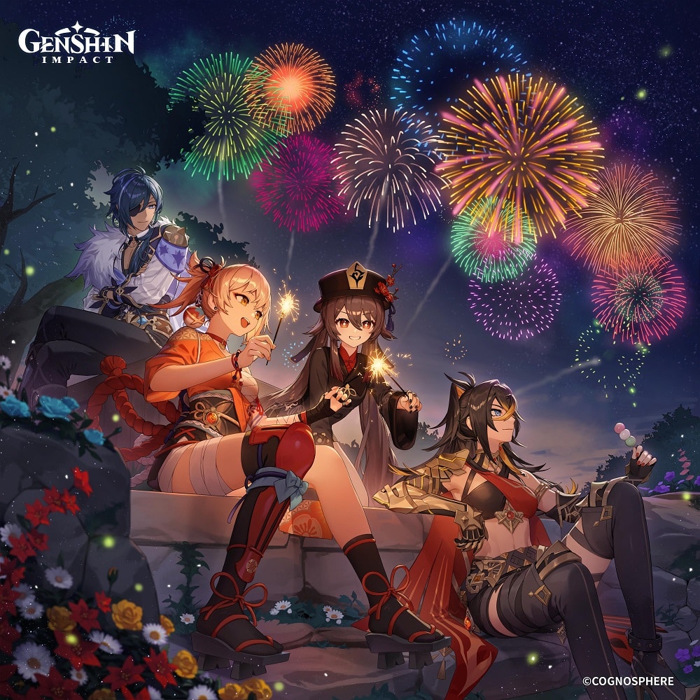 Genshin Impact celebra año nuevo con alucinante ilustración