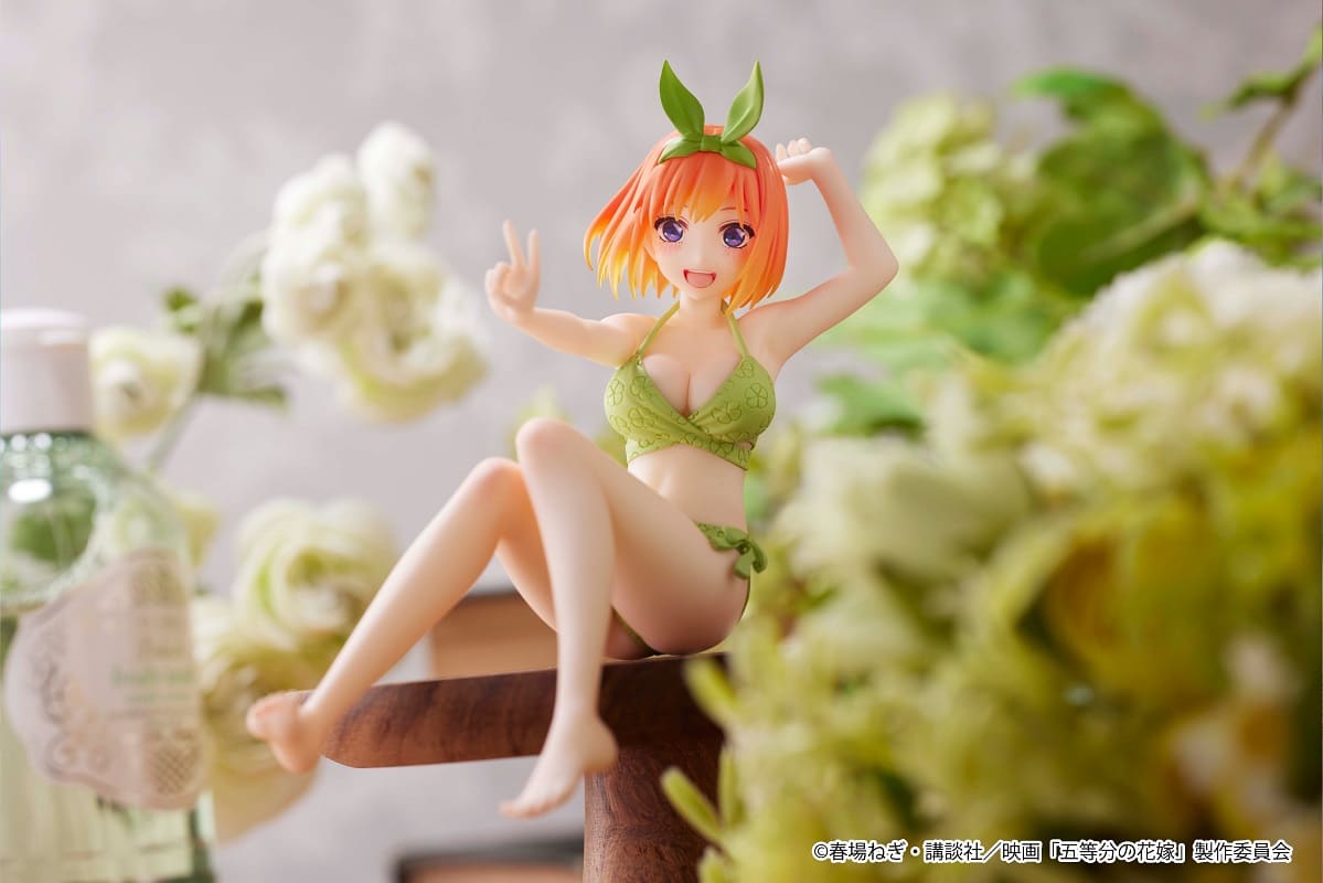 Go Toubun no Hanayome: Itsuki y Yotsuba te dejan sin aliento con figuras en trajes de baño