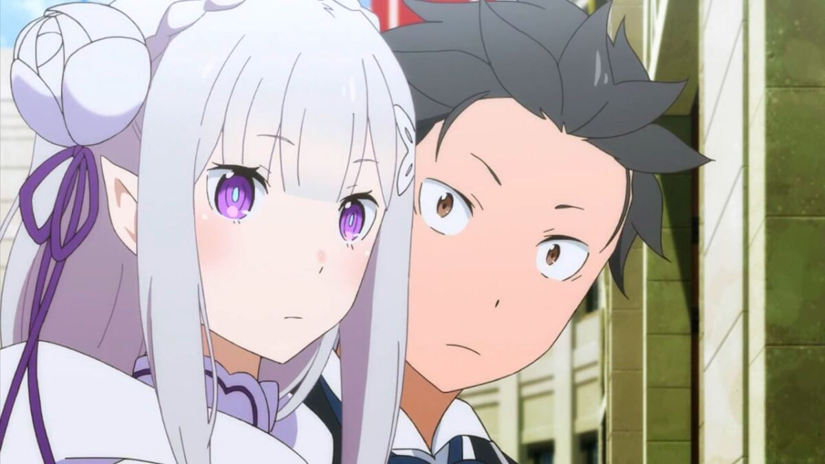 Re Zero - Emilia y Subaru