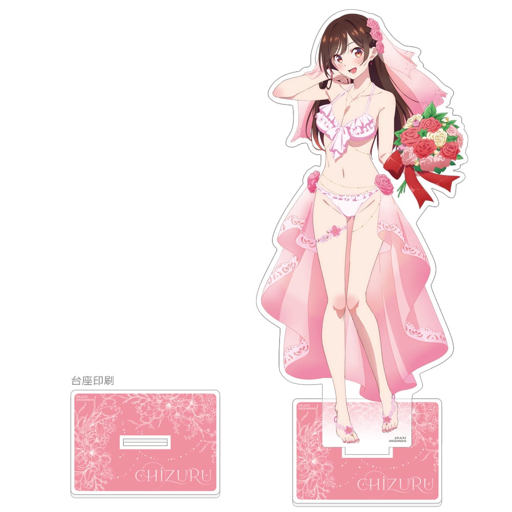 Kanojo, Okarishimasu Las chicas lucen vestidos de novia con menos ropa