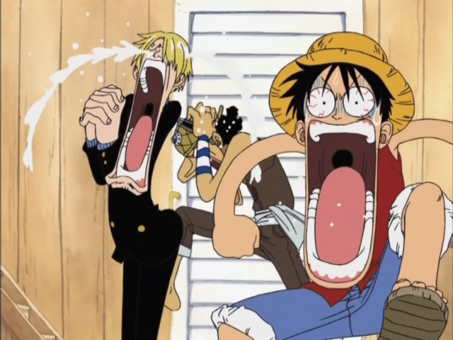 One Piece Personajes Sorprendidos