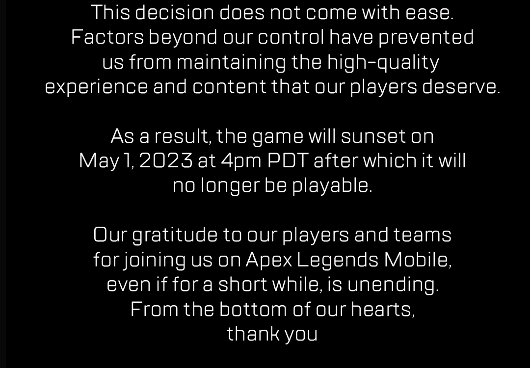 Apex Legends Mobile
