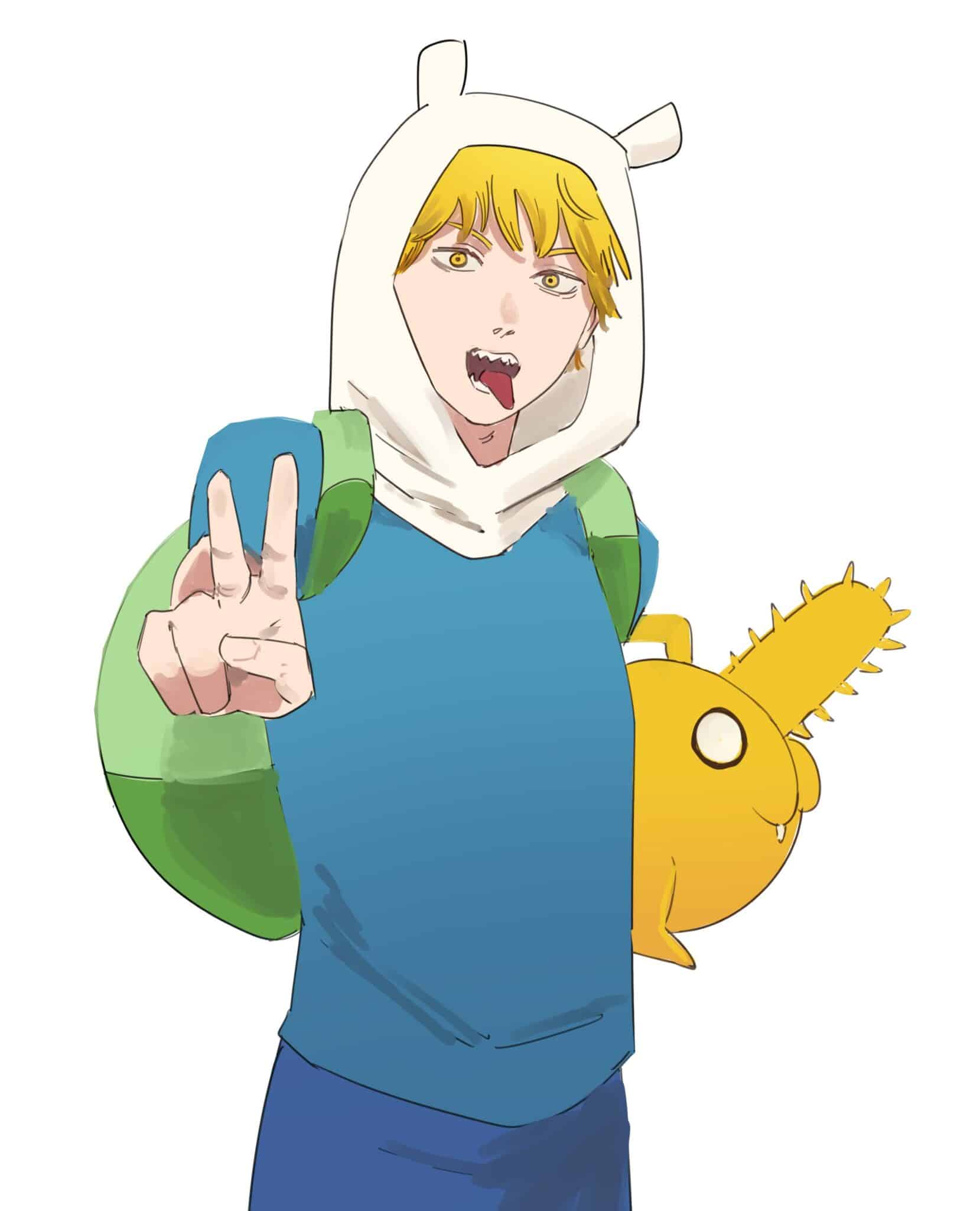 Chainsaw Man x Adventure Time