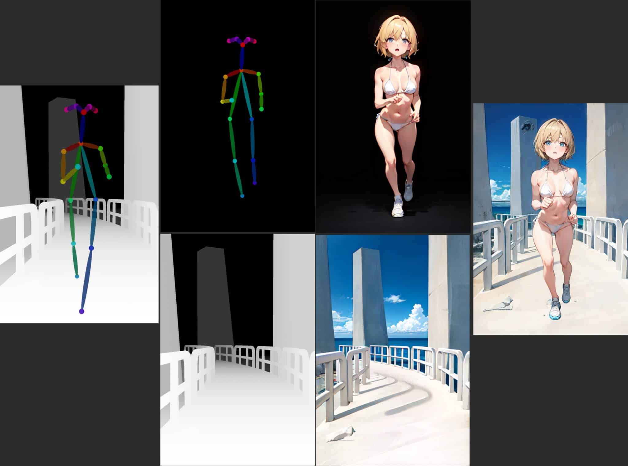 Ilustracion de la IA (Inteligencia Artificial) - animación