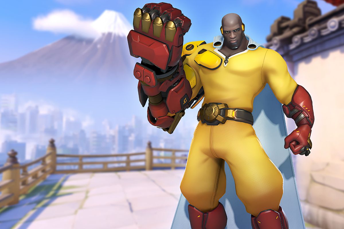One Punch Man: Saitama llega a Overwatch 2 en un epico crossover